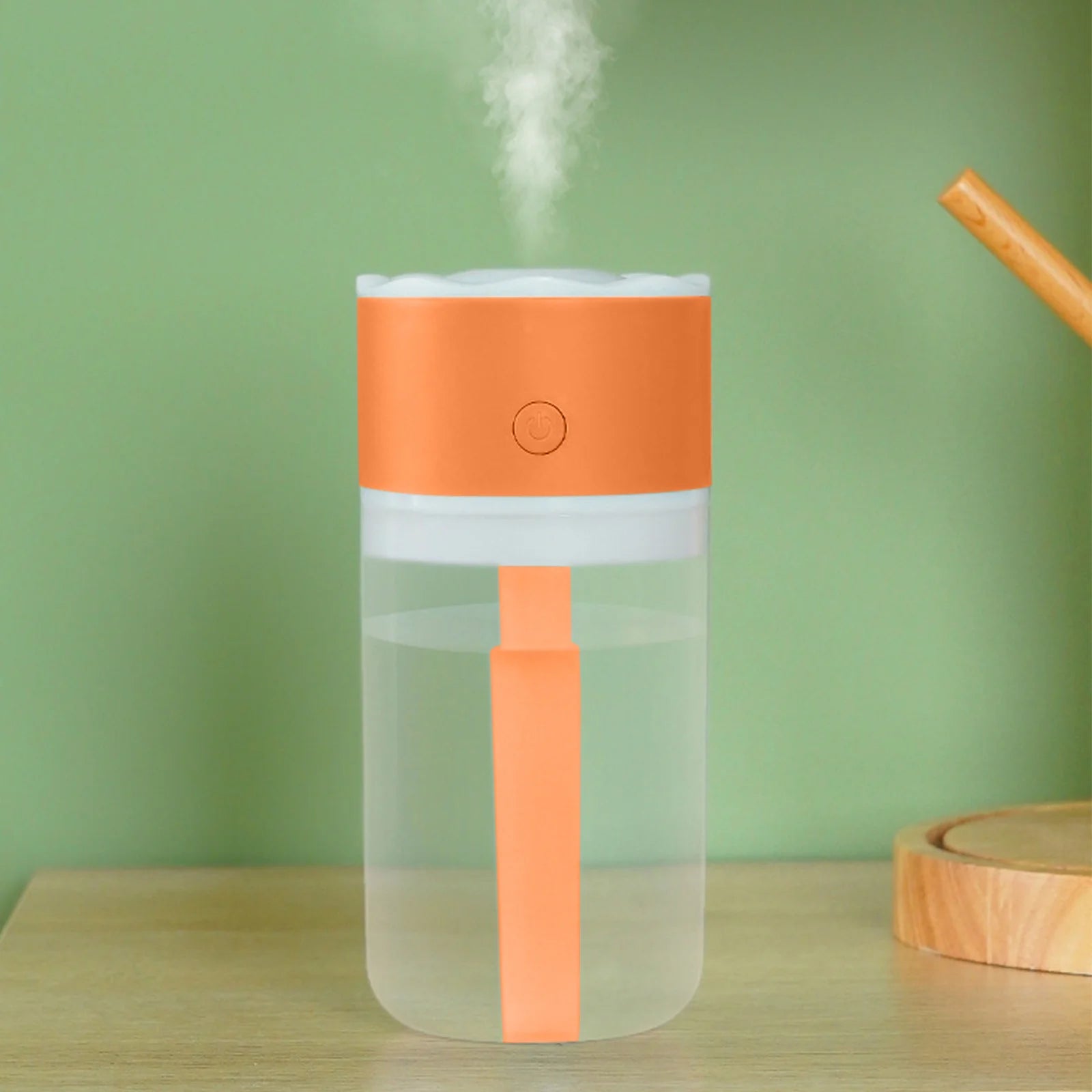 Humidifiers for Bedroom, 300Ml, Usb Car Humidifier, Small Home Desktop Mini Humidifier Aromatherapy Machine, Office with Small Night Light