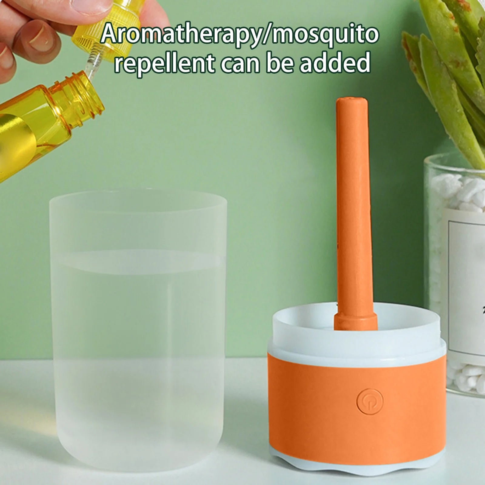 Humidifiers for Bedroom, 300Ml, Usb Car Humidifier, Small Home Desktop Mini Humidifier Aromatherapy Machine, Office with Small Night Light