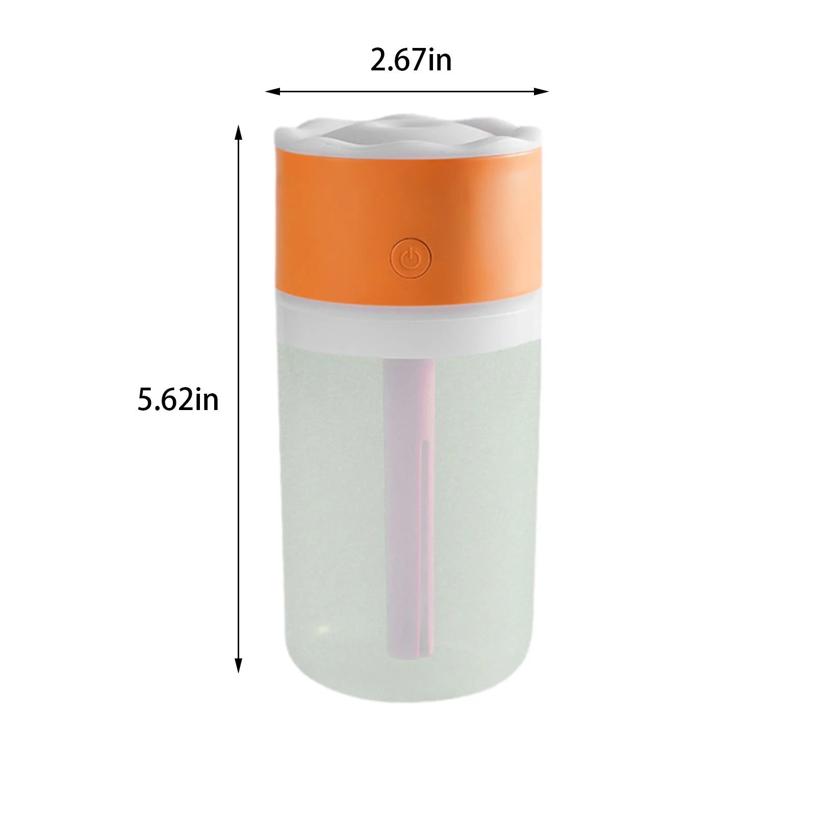 Humidifiers for Bedroom, 300Ml, Usb Car Humidifier, Small Home Desktop Mini Humidifier Aromatherapy Machine, Office with Small Night Light